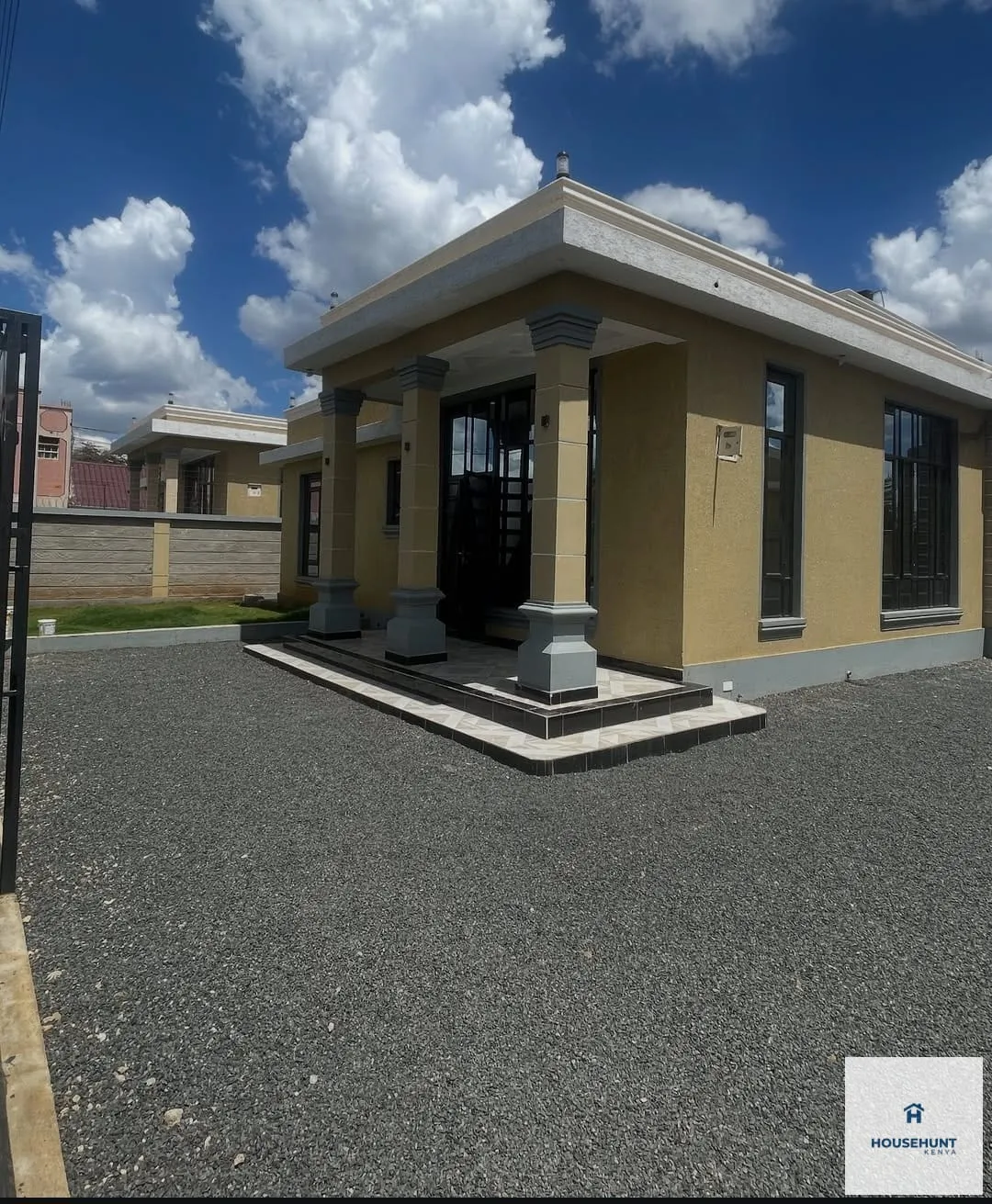 Modern 3 Bedroom Flat Roof Bungalow